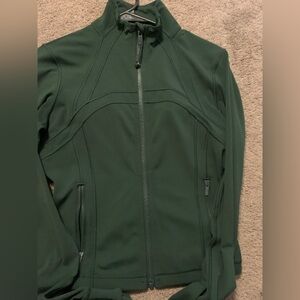 Lululemon Green Define Jacket & Shorts Set!